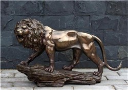 紫铜狮子雕塑