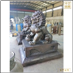 铸铜狮子铸造厂家加工