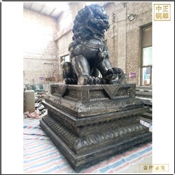 铜狮子雕塑为什么受欢迎