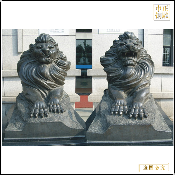 厂家销售一对汇丰狮子雕塑(图1) 1-211126094Pb06.jpg