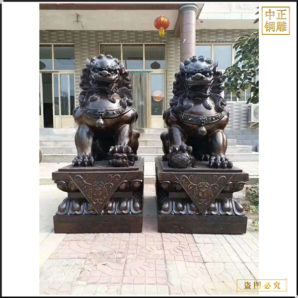 铜狮子雕塑在家居中有什么作用(图1) 1-240412103546248.jpg