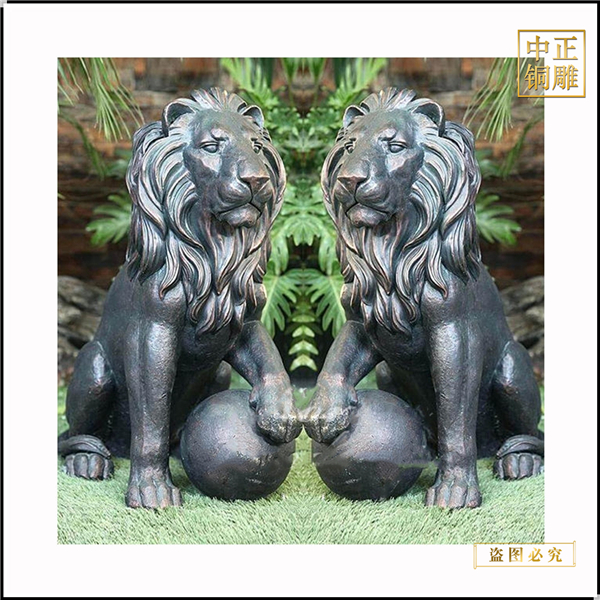 铜狮子雕塑受欢迎的原因(图1) 1-24042G00T3Z0.jpg