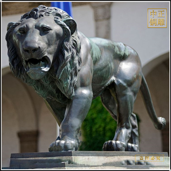 铜狮子雕塑受欢迎的原因(图2) 1-24042G00U4A1.jpg
